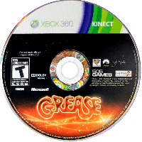 Grease Dance PAL Xbox 360  box art